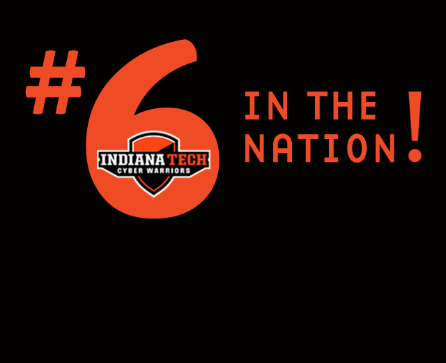 cyber warriors #6 in the nation graphic